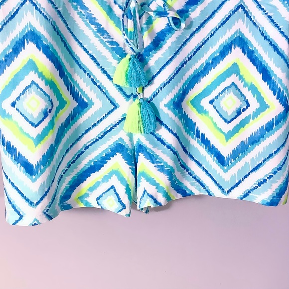 🏷NWT SOUTHERN TIDE🌊 Kendall Geo Romper - Picture 7 of 8